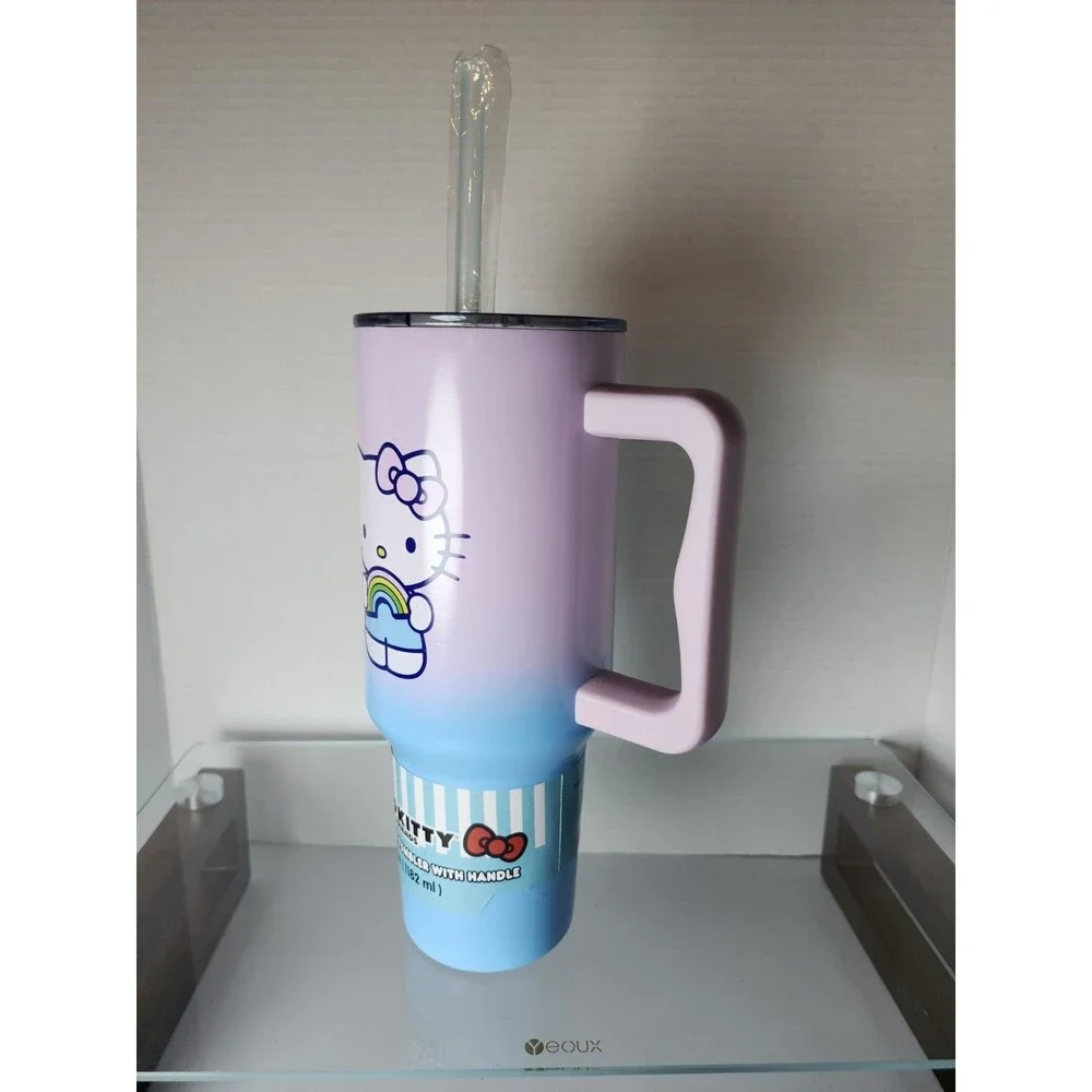 Hello Kitty And Friends Tumbler With Straw Stainless Steel Drink 40oz